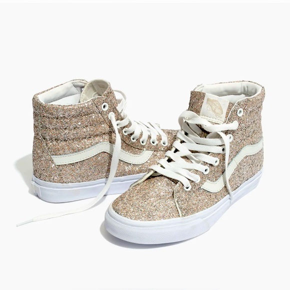 Vans Shoes - Vans® Unisex SK8-Hi High-Top Sneakers in Glitter - Size 8 Men / 9.5 Women